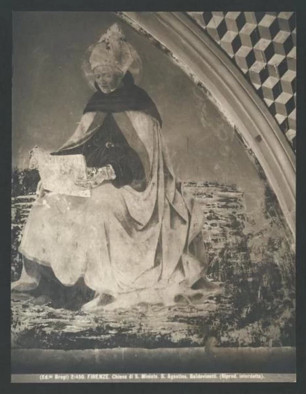 S. Agostino - Firenze, Chiesa di S. Miniato al Monte, Cappella del Cardinale di Portogallo